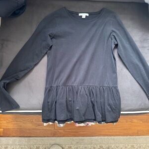 Burberry children’s black top size 14Y
